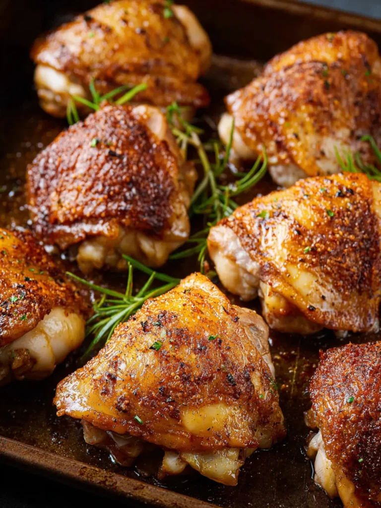 Baked Chicken Thighs First Image