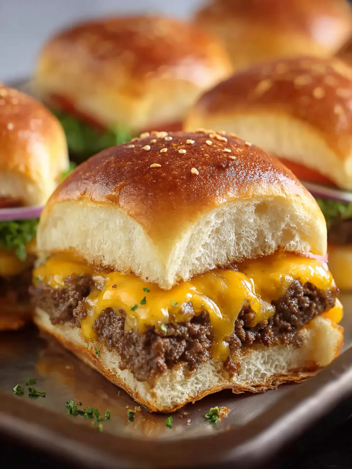 Cheeseburger Sliders First Image