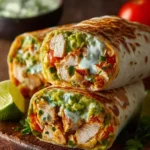 Chicken Avocado Ranch Burritos First Image