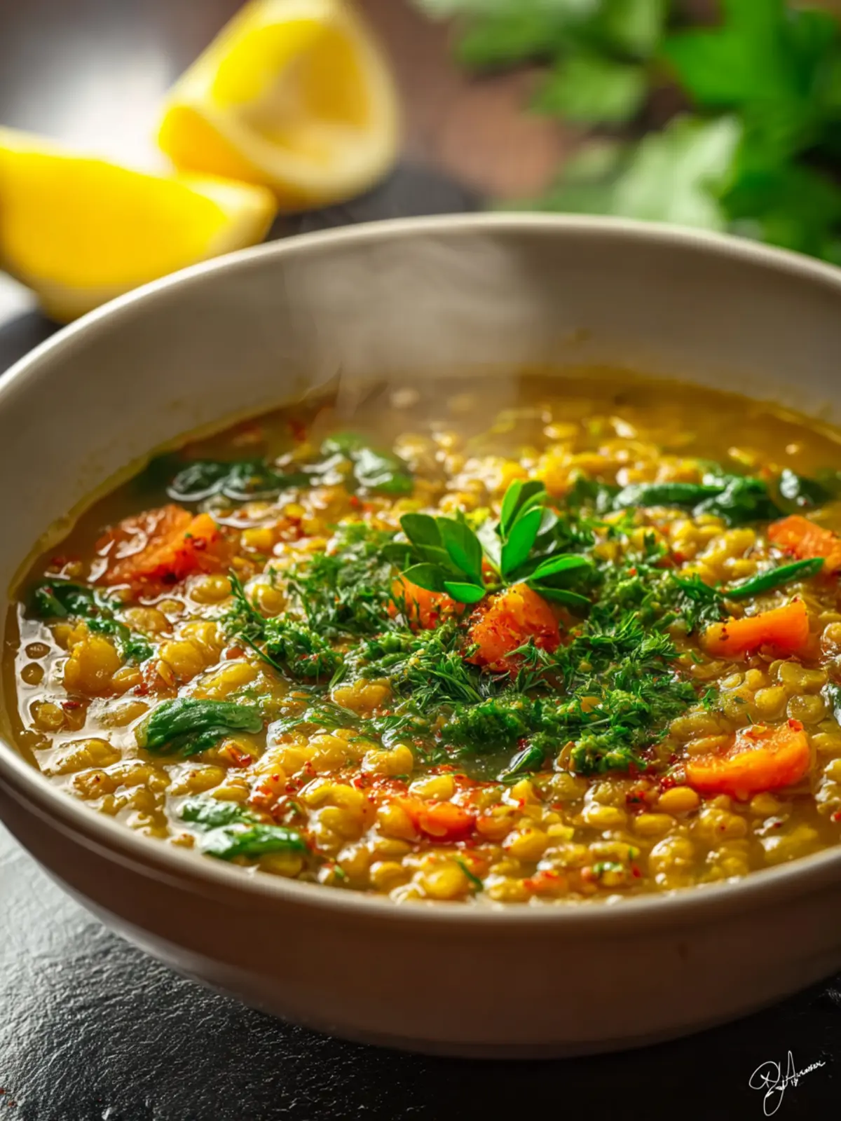 Delicious Lemon Lentil Soup: Easy, Healthy, and Comforting!