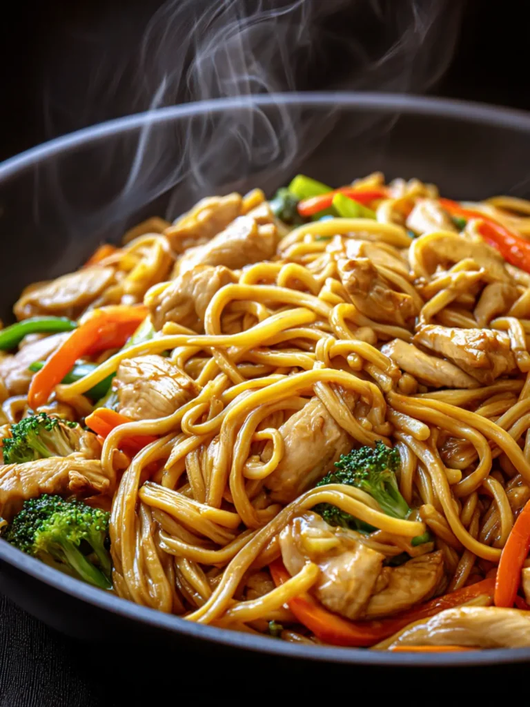 Homemade Chicken Lo Mein First Image