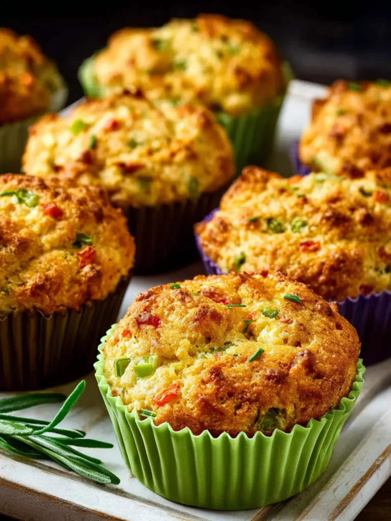 Low-Carb High-Fiber Savory Muffins First Image