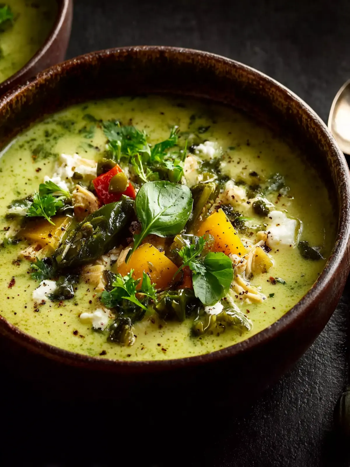 Roasted Poblano Soup First Image