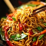 30-Minute Vegetable Lo Mein with Homemade Sauce First Image