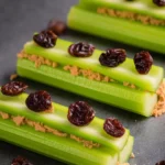 Ants On A Log Recipe – Easy Celery Snack Kids Love First Image