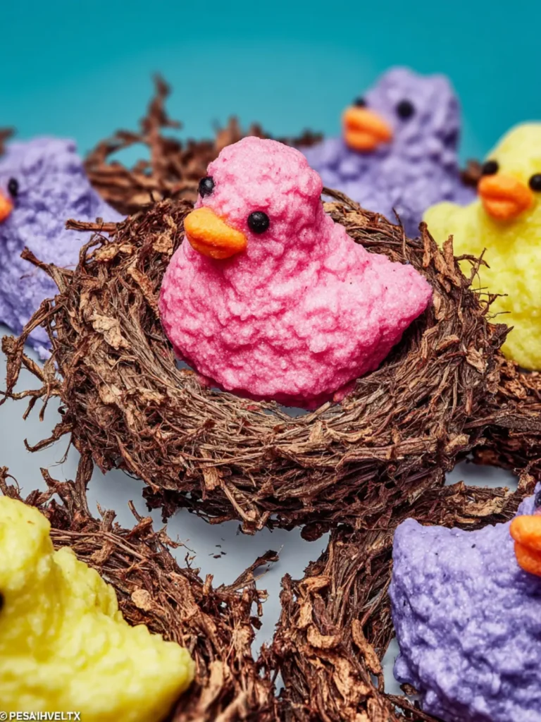 Easter Peeps Birds Nests First Image