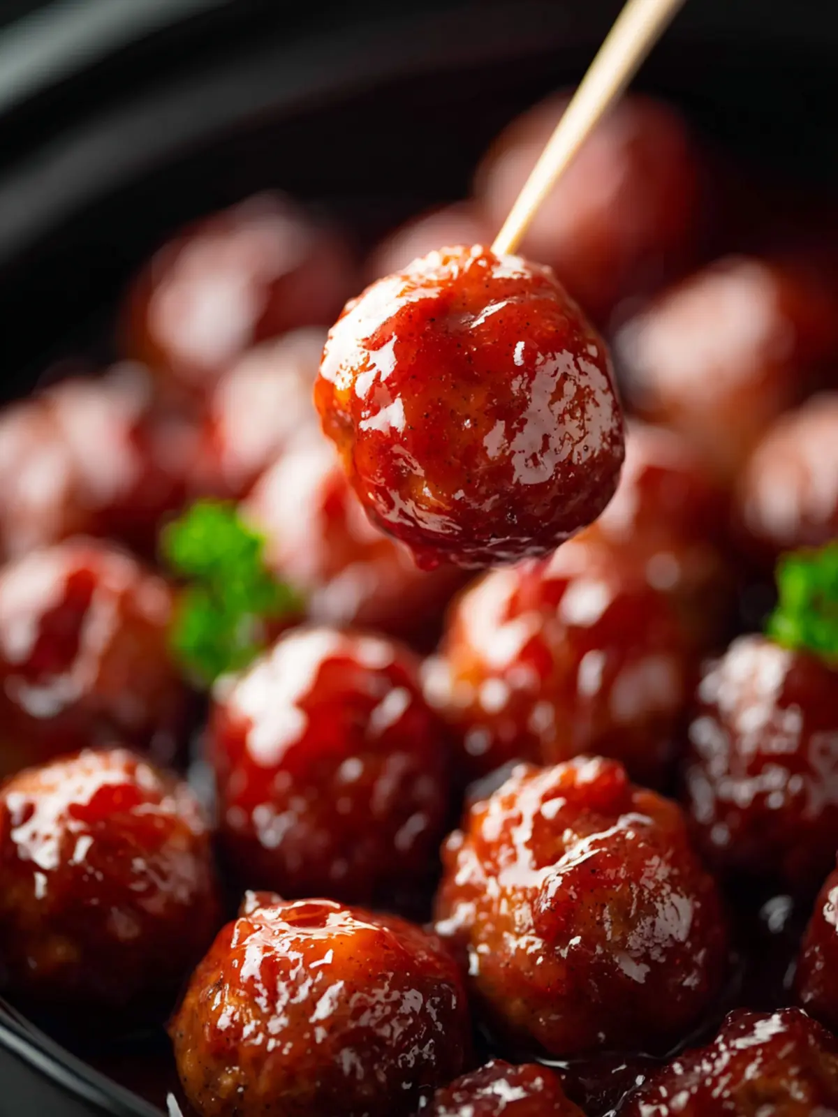 Grape Jelly Meatballs First Image