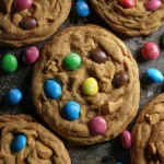 Peanut Butter Peanut M&M Cookies First Image