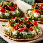 Seven Layer Dip Tostadas First Image