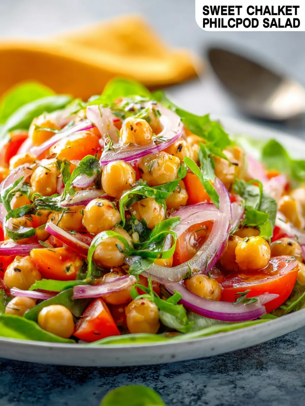 Sweet Shallot Chickpea Salad: The Best Fresh Twist Ever!