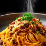 Cajun Beef Spaghetti First Image