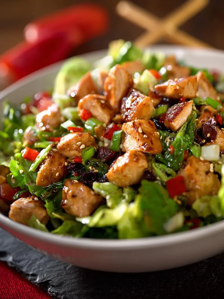 Kung Pao Chicken Salad First Image