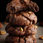 nyc-style chocolate walnut cookies First Image