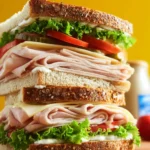 turkey deli sandwich First Image