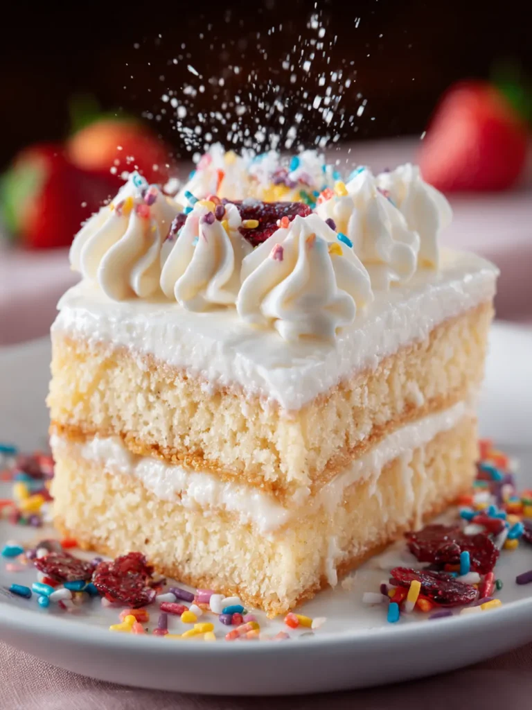 9×13 White Cake First Image