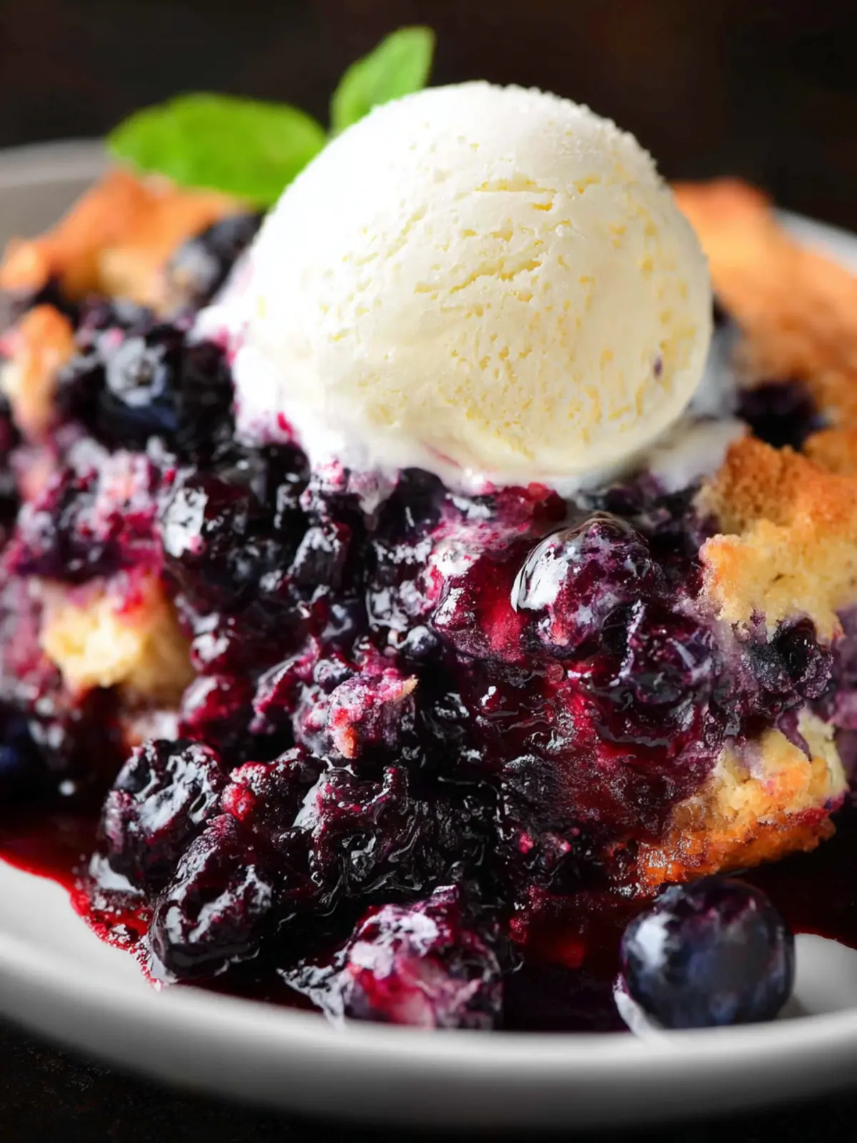 Blueberry Cobbler First Image