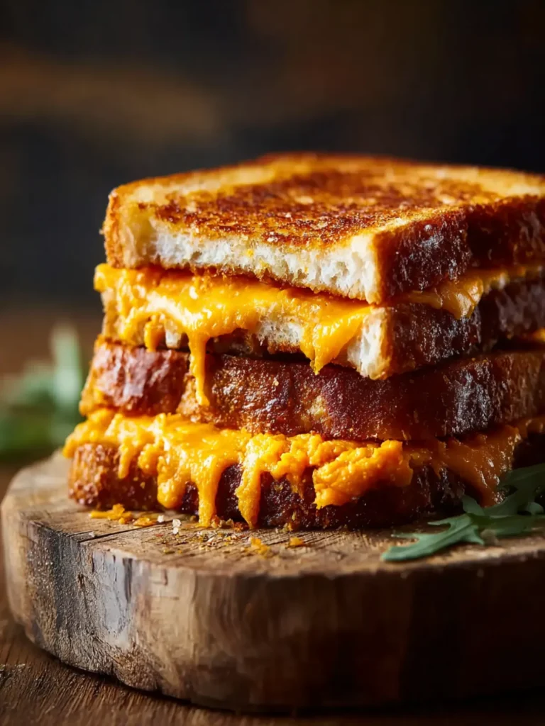 Cheddar Pumpkin Grilled Cheese Sandwiches: A Cozy Fall Favorite First Image