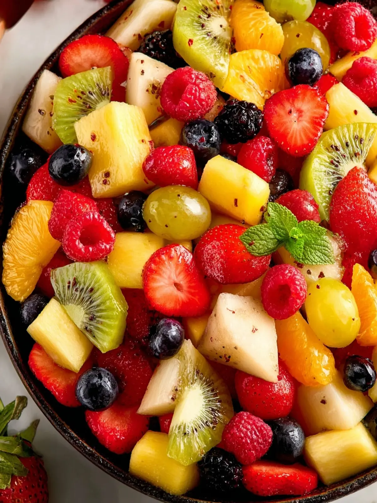 Classic Fresh Fruit Salad: Juicy, Colorful, and Refreshing Delight