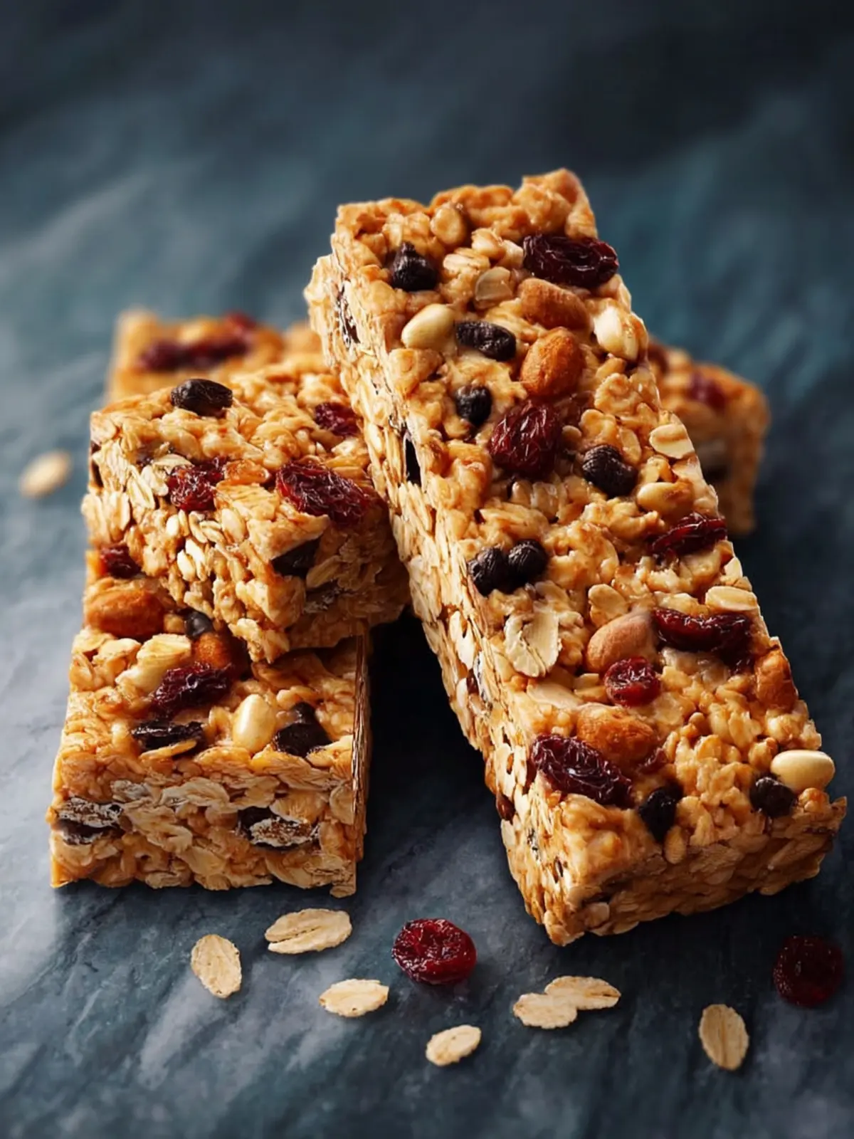Healthy Homemade Granola Bars First Image