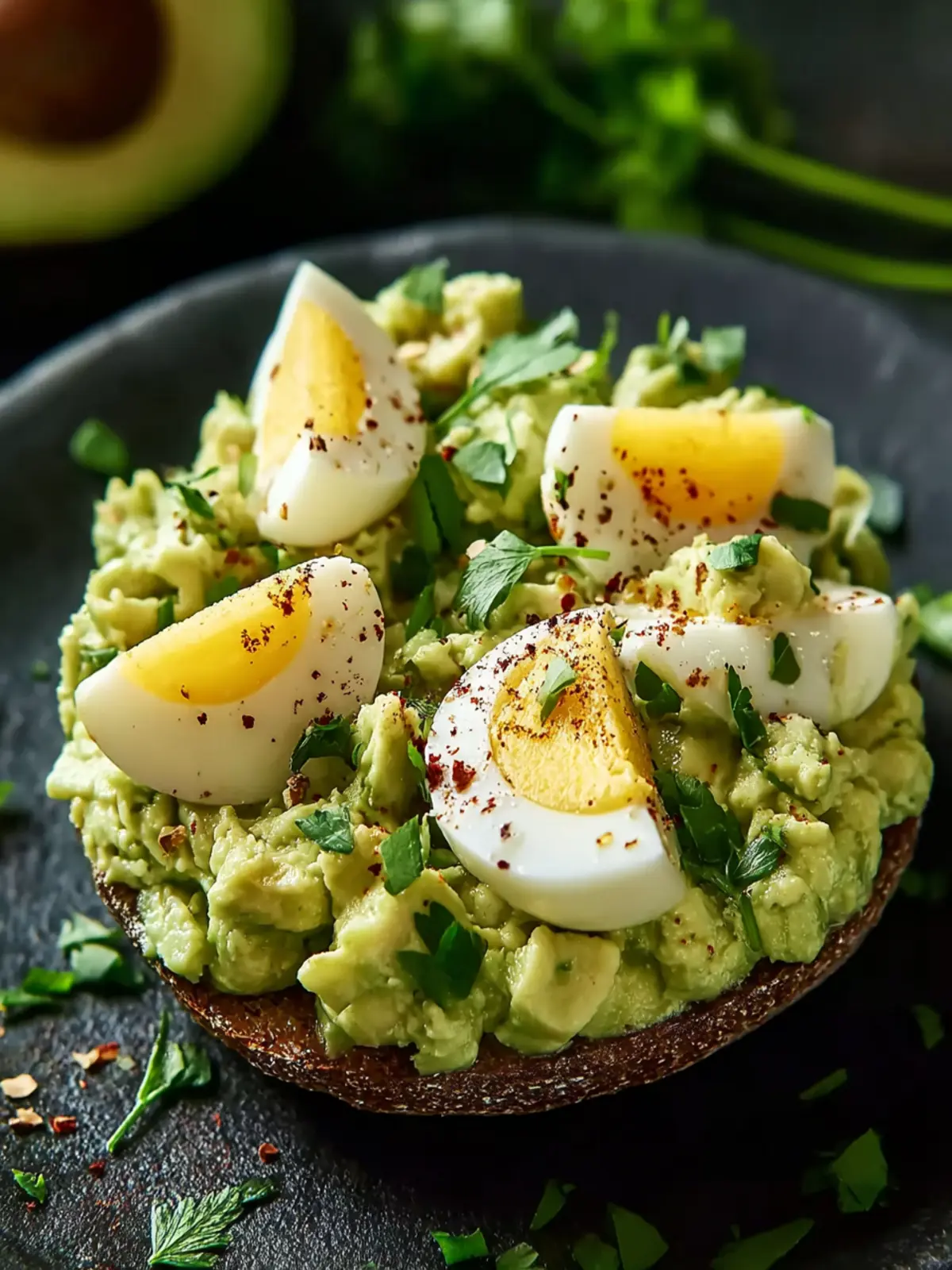 High Protein Avocado Egg Salad: The Best Healthy Twist