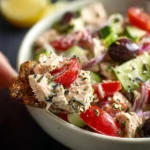Quick Mediterranean Tuna Salad with No Mayo (Healthy) First Image