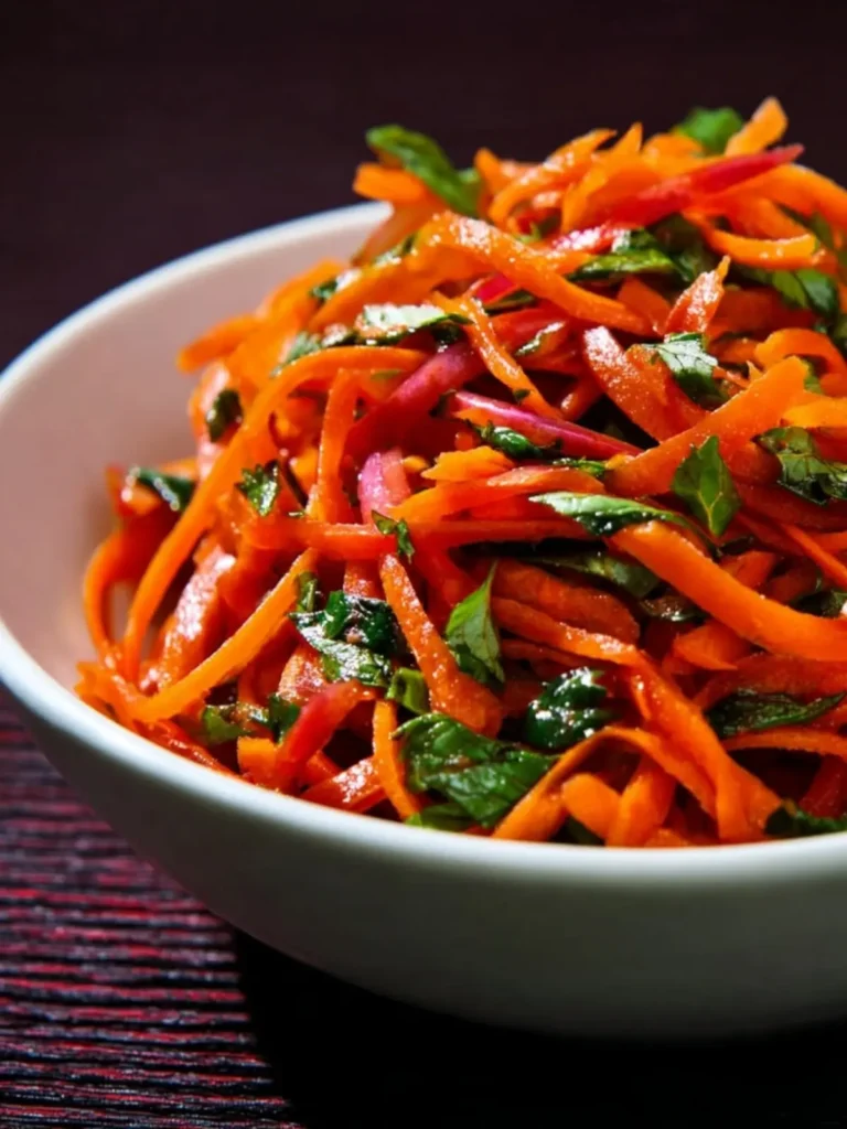 Spicy Carrot Salad First Image